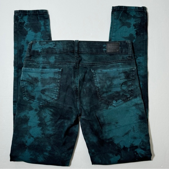 American Eagle Outfitters Tie Dye Jeggings - Picture 5 of 8